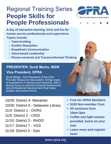 Regional Training Flyer